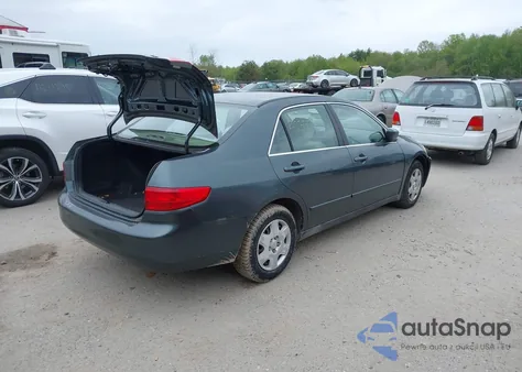 2005 Honda Accord 2.4 Lx из США, поврежденный, VIN 1HGCM56455A009708